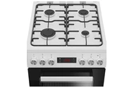 Kuchnia Beko FSE52323DWD płyta gazowo-ceramiczna, piekarnik elektryczny