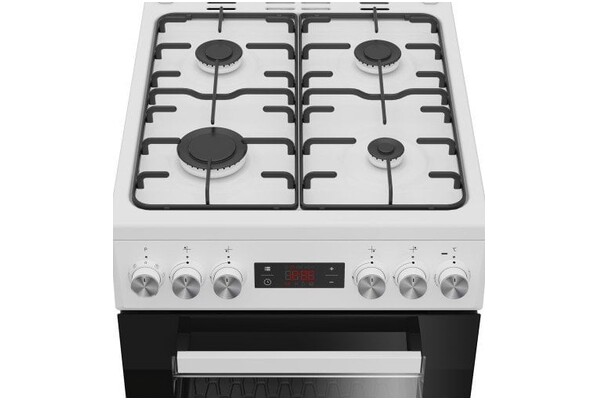 Kuchnia Beko FSE52323DWD płyta gazowo-ceramiczna, piekarnik elektryczny