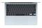 Laptop Apple MacBook Air 13.6" Apple M4 M4 (8 rdz.) 16GB 256GB SSD M.2 macOS błękitny