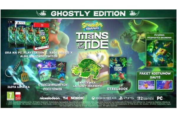 SpongeBob SquarePants Titans of the Tide Ghostly Edition PlayStation 5