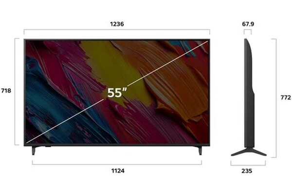 Telewizor LG 55QNED70A6A 55" 4K Ultra HD