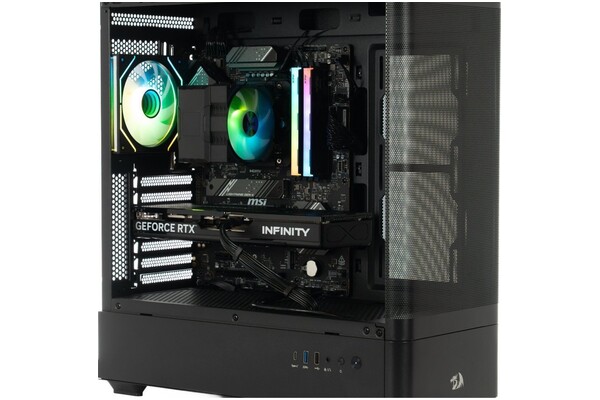 MORELE.NET Game X G100 AMD Ryzen 5 32GB DDR5 NVIDIA GeForce RTX 5060 Ti 16GB 1TB SSD brak