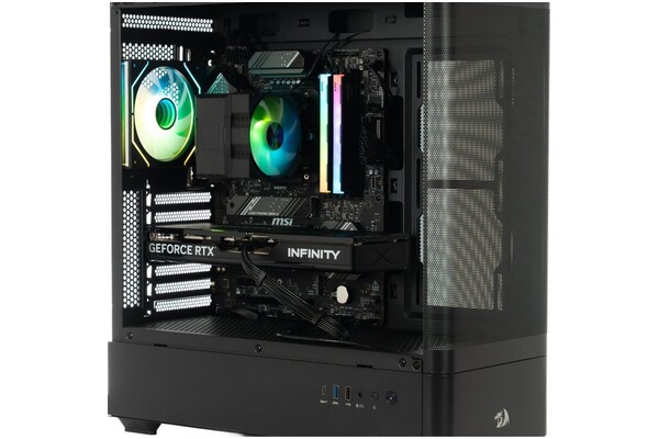 MORELE.NET Game X G100 AMD Ryzen 7 32GB DDR4 NVIDIA GeForce RTX 5060 Ti 8GB 1TB SSD Windows 11 Home