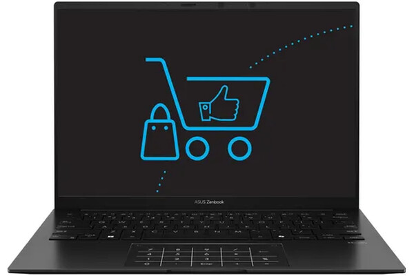 Laptop ASUS ZenBook 14 14.0" AMD Ryzen AI 7 350 350 AMD Radeon 16GB 1TB SSD Windows 11 Professional czarny