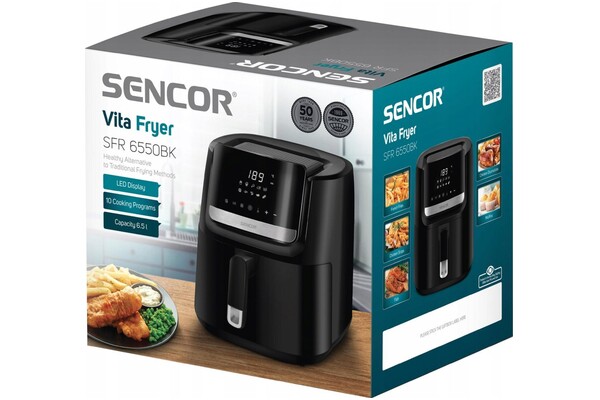 Frytkownica tradycyjna SENCOR SFR6550BK 1600W