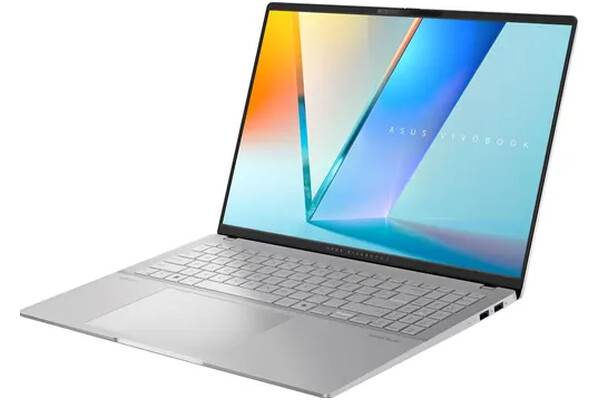 Laptop ASUS Vivobook S16 16.0" AMD Ryzen AI 7 350 350 AMD Radeon 24GB 1TB SSD Windows 11 Home srebrny
