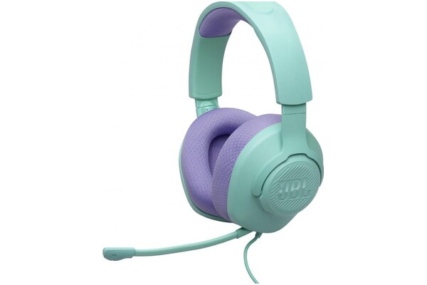 Słuchawki JBL Quantum 100 Nauszne Przewodowe zielony