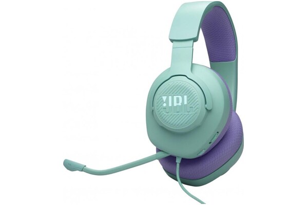 Słuchawki JBL Quantum 100 Nauszne Przewodowe zielony