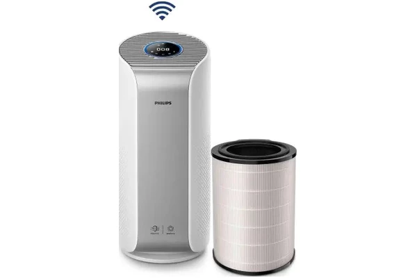 Oczyszczacz powietrza Philips AC305951 Dual Scan biało-srebrny