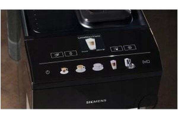 Ekspres Siemens EQ.500 TP511R01 automatyczny czarno-srebrny