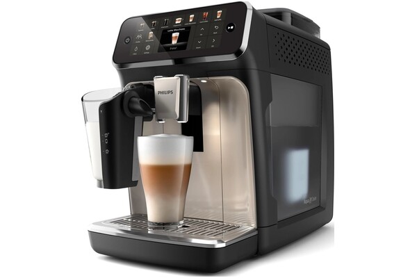 Ekspres Philips LatteGo EP5547/90 automatyczny czarno-złoty