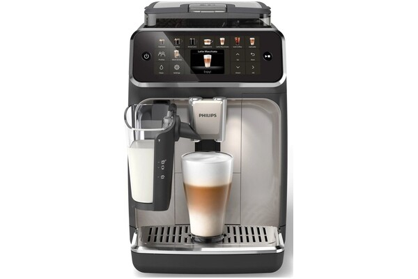 Ekspres Philips LatteGo EP5547/90 automatyczny czarno-złoty