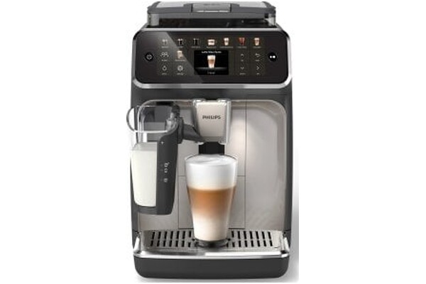 Ekspres Philips LatteGo EP5547/90 automatyczny czarno-złoty