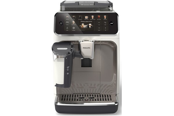 Ekspres Philips LatteGo EP5545/70 automatyczny Biało-szary