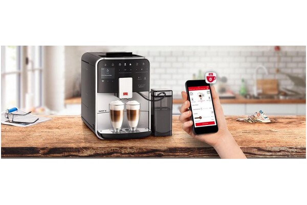 Ekspres MELITTA Barista T Smart automatyczny czarno-srebrny