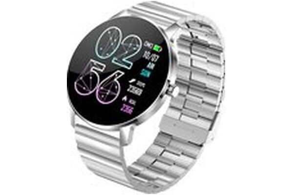 Smartwatch Bemi Ari 1.30" czarno-srebrny