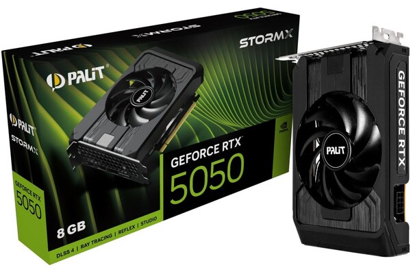 Karta graficzna PALIT RTX 5050 StormX 8GB GDDR6
