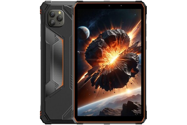 Tablet Blackview Active 5 8.68" Unisoc Tiger T615 8.0GB/128GB, LTE, czarno-pomarańczowy