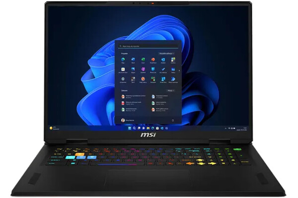 Laptop MSI Vector 18 18.0" Intel Core Ultra 9 275HX NVIDIA GeForce RTX 5080 32GB 2TB SSD Windows 11 Home czarny