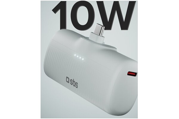 Powerbank SBS TEBB5000PLUGLGGRS 5000mAh 10.0W niebieski