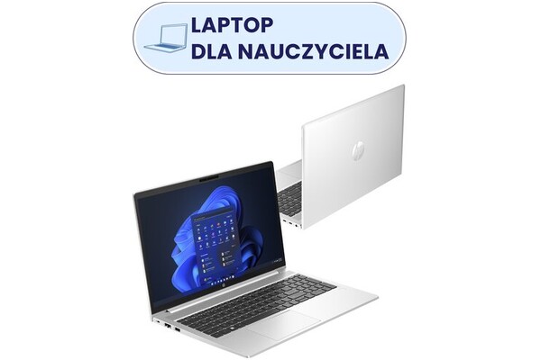 Laptop HP ProBook 450 G10 15.6" Intel Intel Core i5-1335U 1335U INTEL Iris Xe 16GB 512GB SSD Windows 11 Professional srebrny