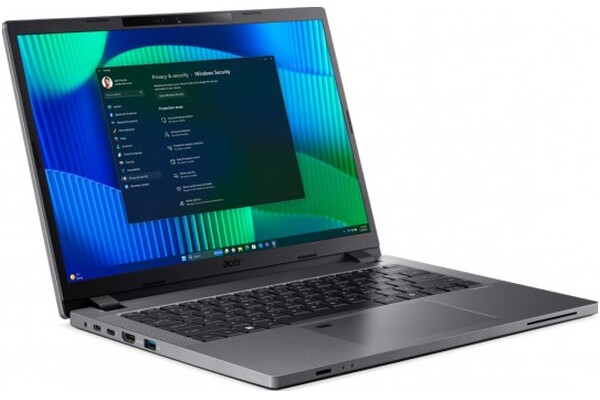 Laptop ACER TravelMate P2 14.0" Intel Intel Core i5 1345U INTEL UHD 16GB 512GB SSD Windows 11 Professional szary