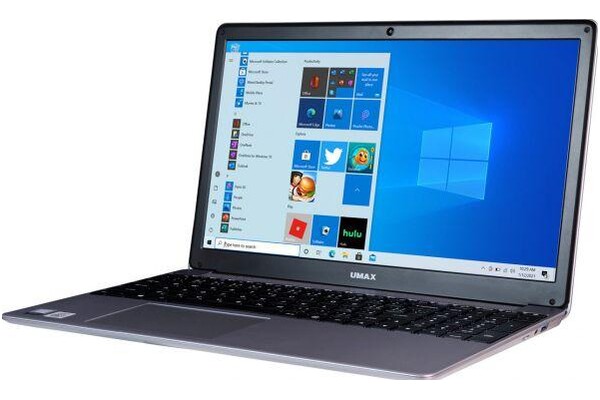 Laptop UMAX VisionBook 15WU 15.6" Intel Intel Core i3-10110U 10110U INTEL UHD 620 4GB 128GB SSD M.2 Windows 10 Home S szary