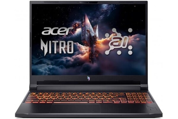 Laptop ACER Nitro V 16.0" AMD Ryzen 7 NVIDIA GeForce RTX 5070 32GB 1TB SSD Windows 11 Professional czarny