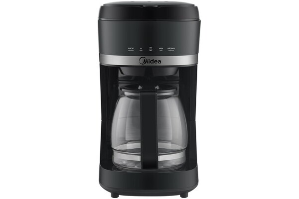 Ekspres Midea MAD1502W2ME Przelewowy czarno-srebrny