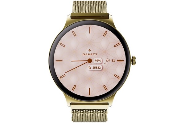 Smartwatch Garett Electronics Verona 1.43" biało-złoty