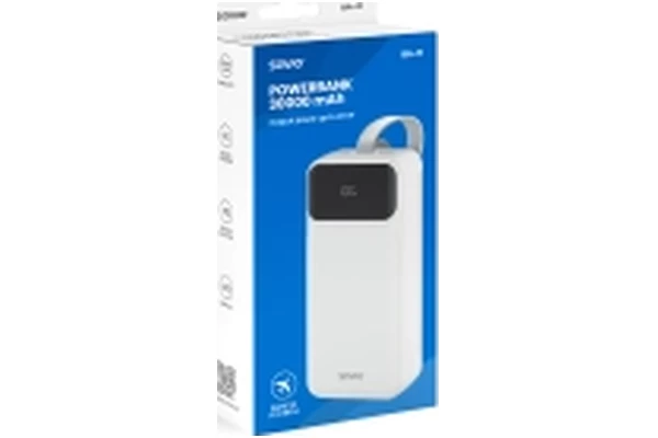 Powerbank SAVIO BA-11 30000mAh 225.0W biały