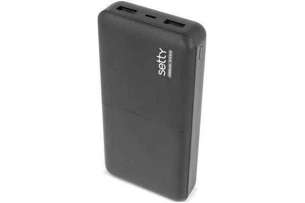 Powerbank Setty GSM043161 20000mAh 5.0W czarny