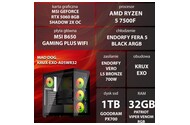 Mad Dog EXO-A05WR32 AMD Ryzen 5 32GB DDR5 Nvidia GeForce RTX 5060 8GB 1TB SSD brak