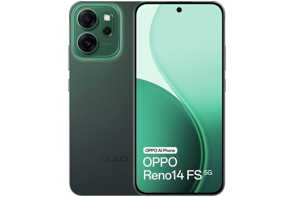 Smartfon OPPO Reno14 5G zielony 6.57" 12.0GB/512.0GB