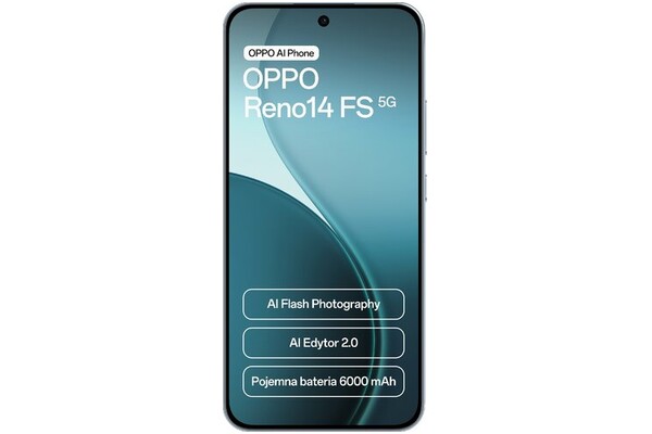 Smartfon OPPO Reno14 5G niebieski 6.57" 12.0GB/512.0GB