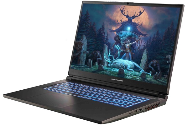 Laptop Dream Machines 17.3" Intel Core i7 14700HX NVIDIA GeForce RTX 4050 32GB 1TB SSD czarny