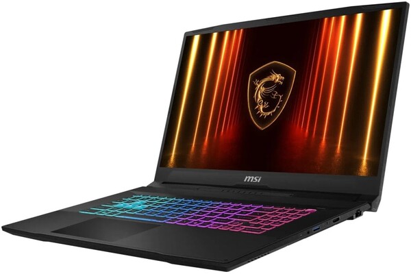 Laptop MSI Katana 17 17.3" Intel Core i7 14650HX NVIDIA GeForce RTX 5070 64GB 1TB SSD M.2 Windows 11 Home czarny