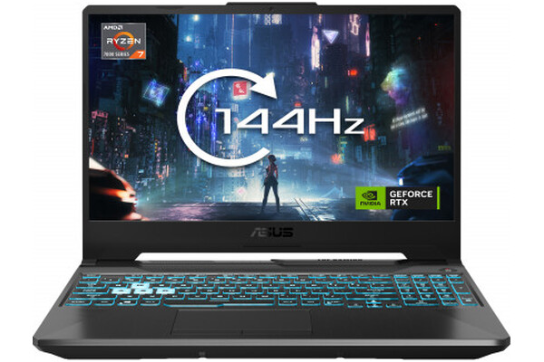 Laptop ASUS TUF Gaming A15 15.6" AMD Ryzen 7 7435HS NVIDIA GeForce RTX 3050 16GB 512GB SSD Windows 11 Home czarny