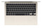 Laptop Apple MacBook Air 13.6" Apple M4 Apple 24GB 512GB SSD macOS Sequoia księżycowa poświata