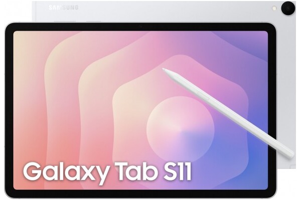 Tablet Samsung Galaxy Tab S11 11.00" MediaTek Dimensity 9400 12.0GB/256GB, 5G, srebrny