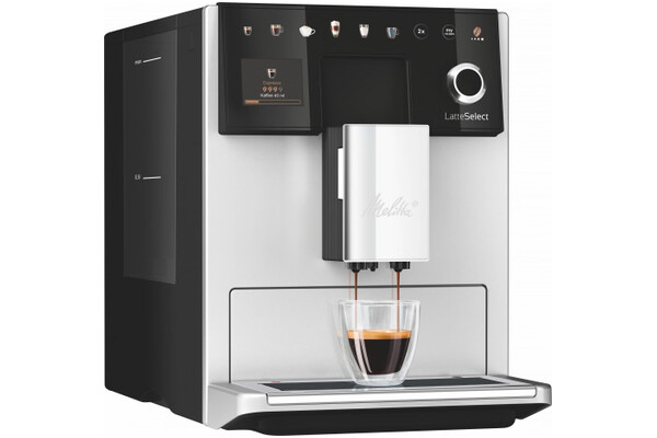 Ekspres MELITTA LatteSelect automatyczny srebrny