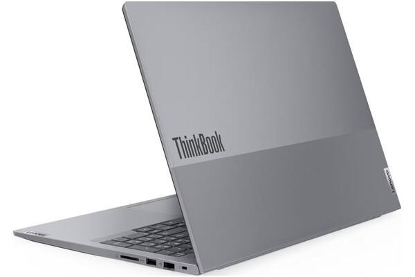 Laptop Lenovo ThinkBook 16 16.0" AMD Ryzen 5 7530U AMD Radeon RX Vega 7 32GB 512GB SSD M.2 Windows 11 Home szary