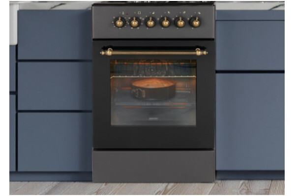 Kuchnia MPM 56KRM13 płyta gazowo-ceramiczna, piekarnik elektryczny