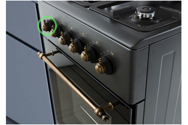 Kuchnia MPM 56KRM13 płyta gazowo-ceramiczna, piekarnik elektryczny