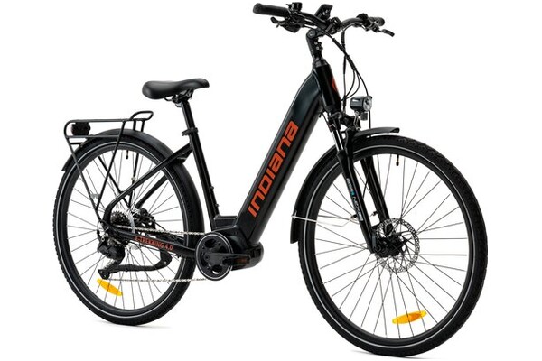 Rower elektryczny trekingowy Indiana E-Trekking U18 rama 18.0cal koło 28.0cal Unisex