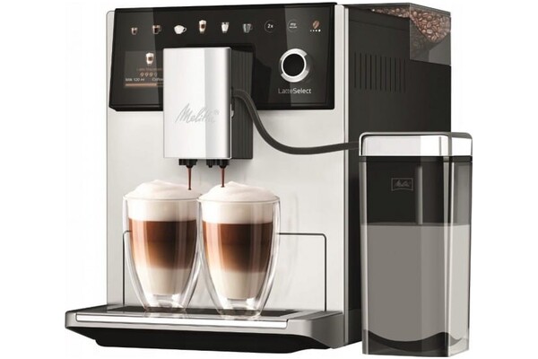 Ekspres MELITTA LatteSelect automatyczny czarno-srebrny