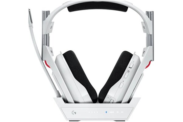Słuchawki Logitech A50 Nauszne Bezprzewodowe biało-czarny