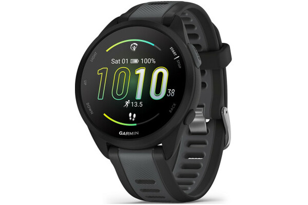 Smartwatch Garmin Forerunner 165 Music czarno-szary