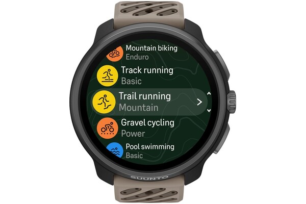 Smartwatch Suunto Race 1.50" brązowy