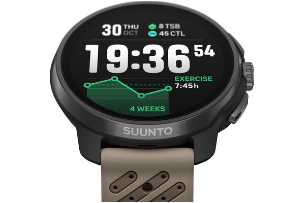 Smartwatch Suunto Race 1.50" brązowy